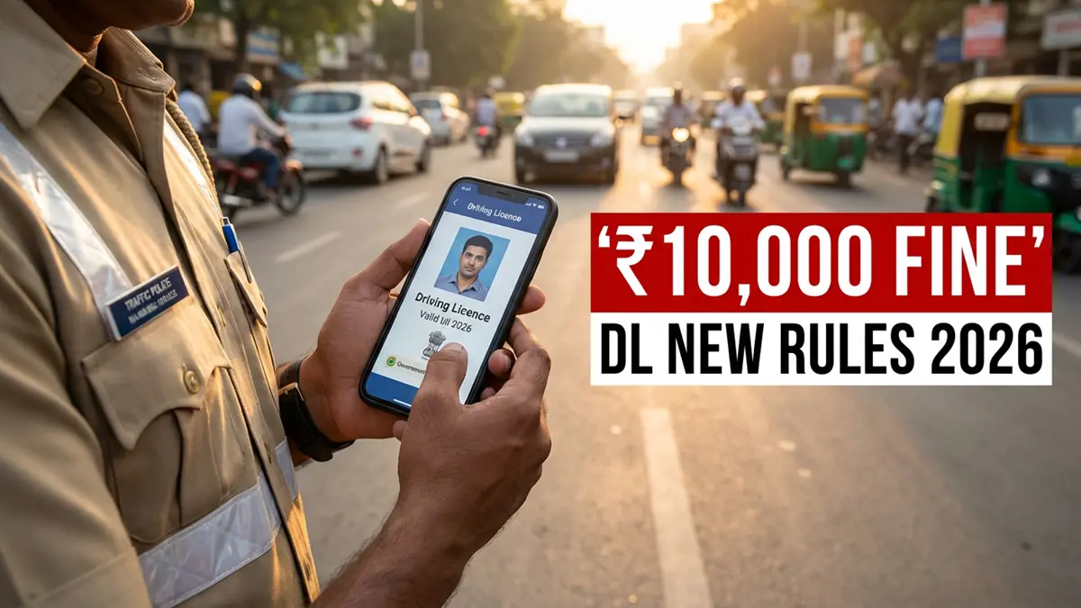 DL Expiry Fine Telugu 2026: లైసెన్స్ అప్‌డేట్ లేకపోతే ఎంత ఫైన్ పడుతుంది?